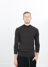 Load image into Gallery viewer, Merino Knit Turtleneck in Cavern