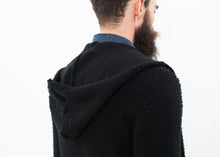 Load image into Gallery viewer, Pill Zip Sweater in Black