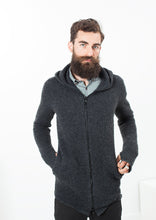 Load image into Gallery viewer, Pill Zip Sweater in Anthracite