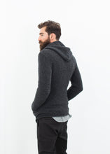 Load image into Gallery viewer, Pill Zip Sweater in Anthracite